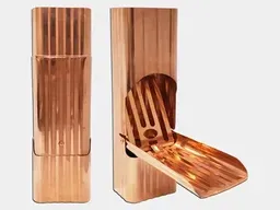 Square Corrugated Downspout Cleanouts